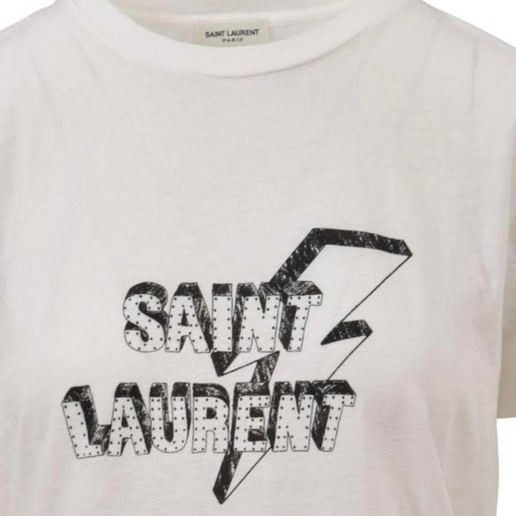 Saint Laurent＊ライティングボルトトレーナー-